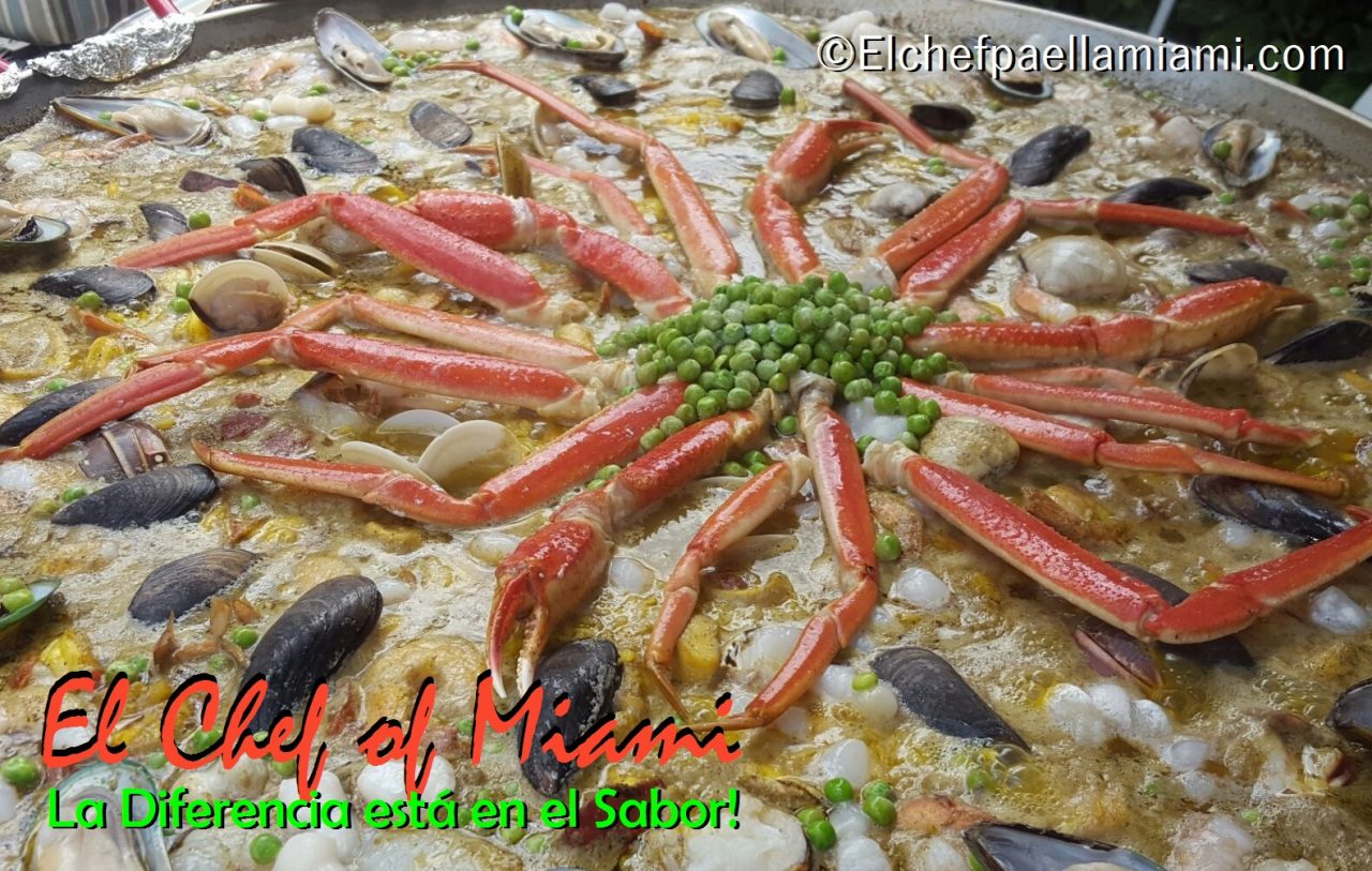 Paella de Mariscos ©El Chef of Miami